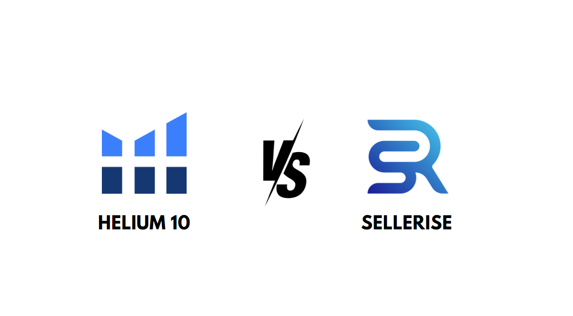 Helium 10 is for product research and listing optimization, whereas Sellerise is for operational efficiency and management